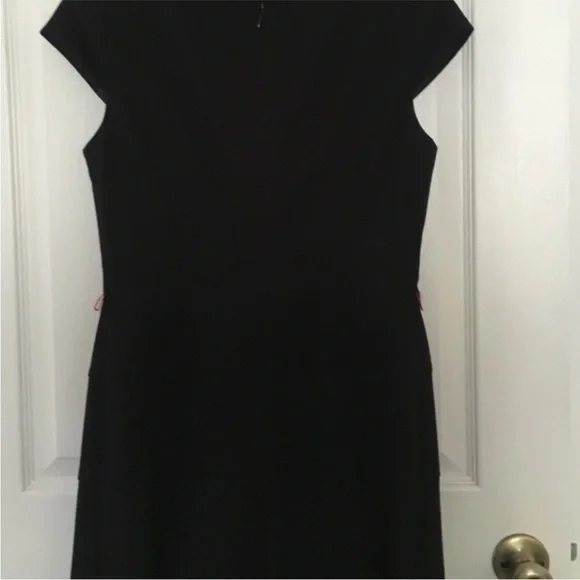 Anne Klein Classic Black Midi Dress size 6 - Picture 4 of 5